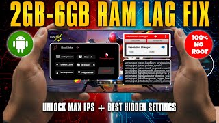 [2GB/6GB RAM लैग फिक्स] कम और मध्यम श्रेणी के फोनों के लिए अधिकतम FPS और सर्वश्रेष्ठ गेमिंग सेटिं... screenshot 5