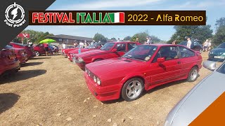 The Absolutely Gorgeous Alfa Romeos - On Location at Festival Italia 2022!