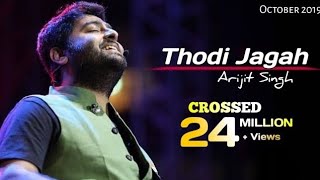 Arijit Singh: Thodi Jagah Lyrics | Marjaavaan | Riteish D, Sidharth M, Tera S || Tanisk Bagchi 