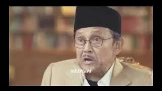 story wa alm. bj. habibie mau berkorban dan konsisten