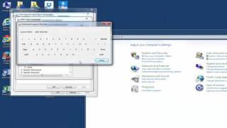 Add a Foregin Language Keyboard in Win 7