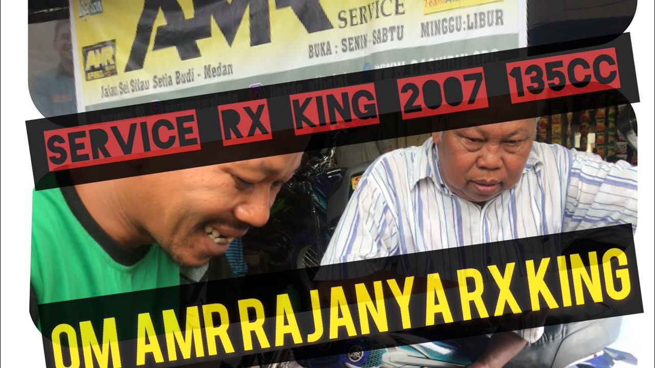 SERVICE RUTIN RX KING 135 th 2007 FULL CHROME | AMR_Speed | Medan