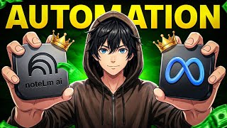 NotebookLM + Meta AI = 999 Videos (BAAP-Level Youtube Automation)
