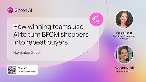 How winning teams use AI to turn BFCM shoppers into repeat buyers