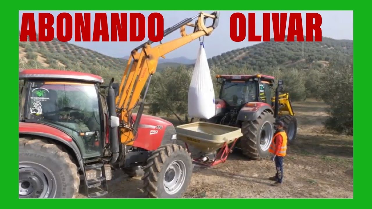 ABONADORA PARA OLIVOS 🌳 [Tractor Case 130] 🚜