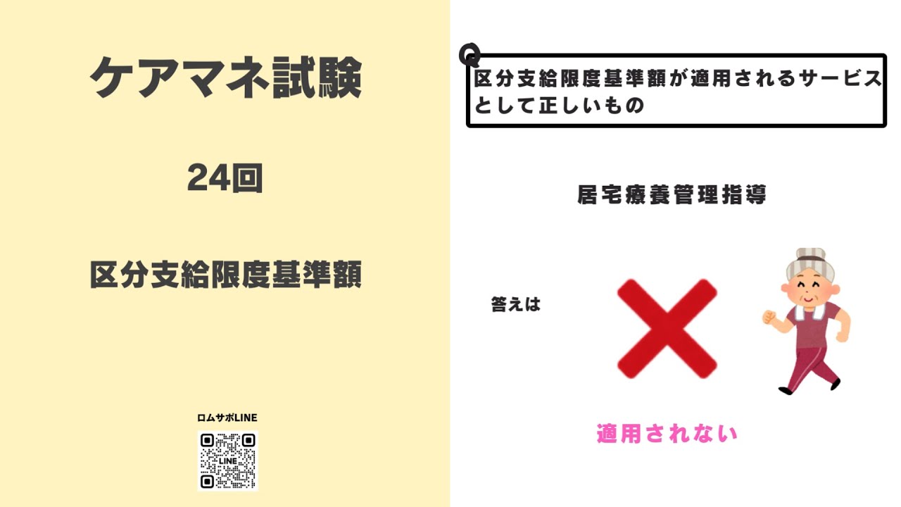 ケアマネ試験対策 一問一答 区分支給限度基準額