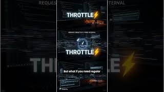 Debounce vs Throttle Explained Fast 🚀 #shorts ✅ #javascript #codingbat #crypto #cybersecurity