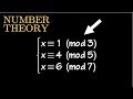 System of congruences, modular arithmetic