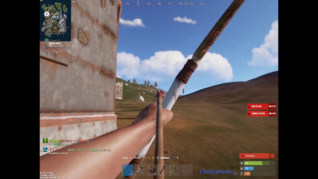 PVP Highlights #1 First ever rust highlights - YouTube