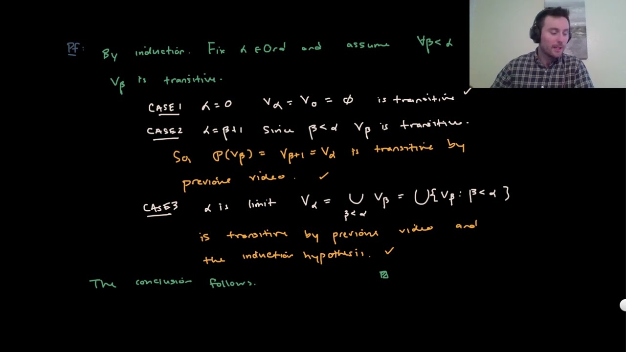 (Axiomatic Set Theory, 26) The Cumulative Hierarchy of Sets