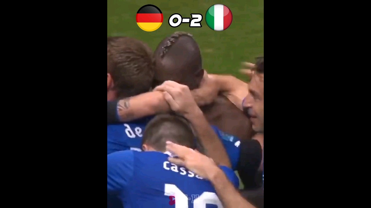Italy vs Germany 2-1 euro 2012 