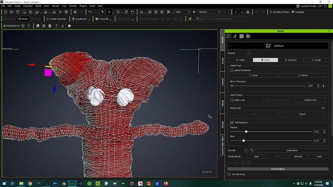 Facial Expression Morphs for Non-Standard Reallusion Characters