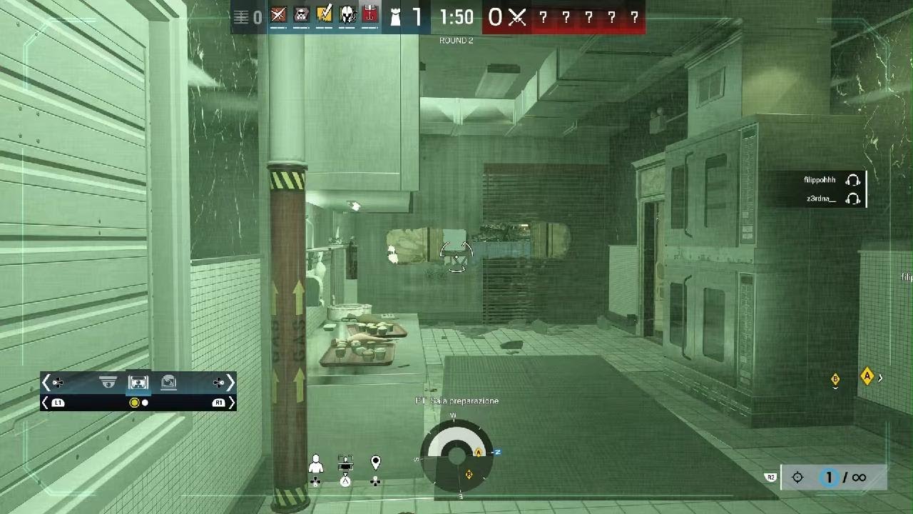 Tom Clancy's Rainbow Six Siege hard competitive match win