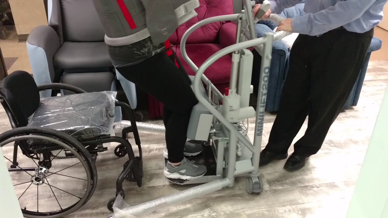 Handicare Minilift 200 Demonstration (Boston Orthopedic and Respiratory