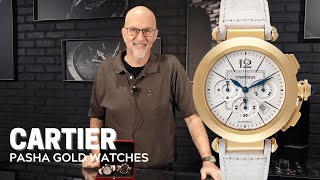 Cartier Pasha Gold Watches Review | SwissWatchExpo