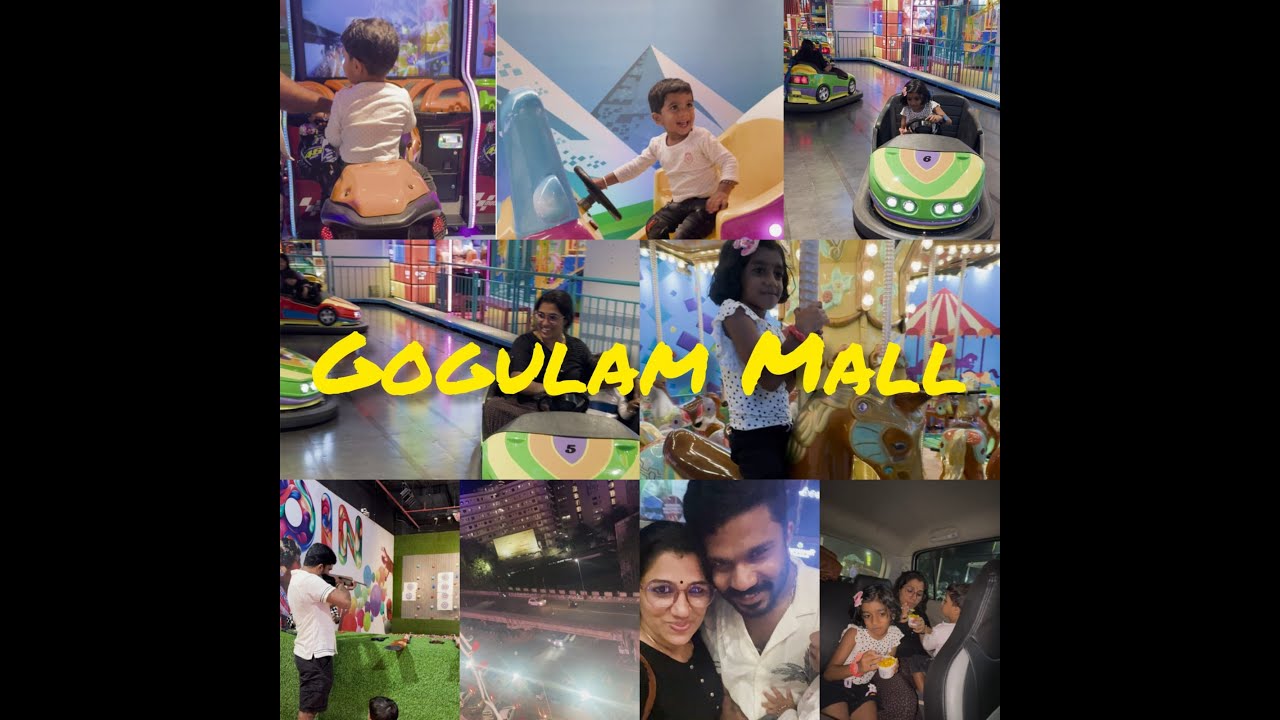 Gogulam mall at night, Familily outing