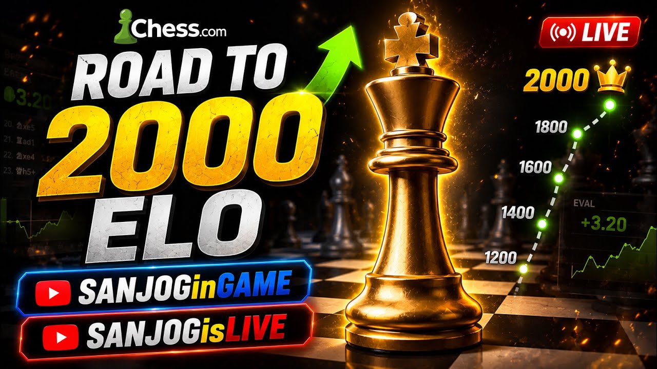 CHESS Road to 2000 Elo on Chess.com! - YouTube