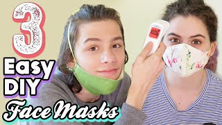 Testing 3 Easy DIY Masks! Checking Temperatures & Quarantine Self-Care