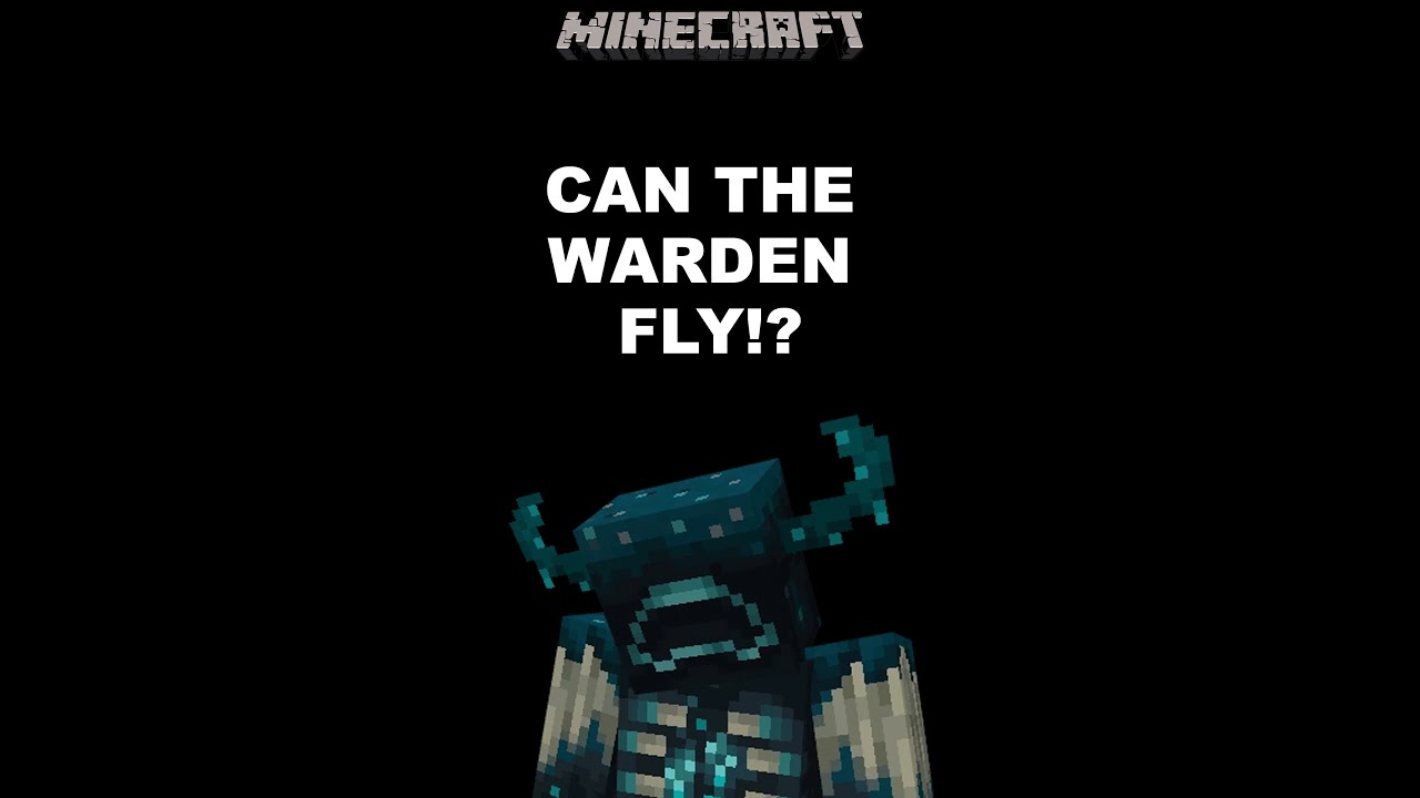 Did you know Wardens can Fly in Minecraft 