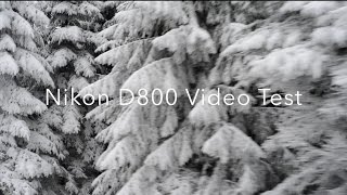 Nikon D800 Test Video Sample in 1 minute [1080p]