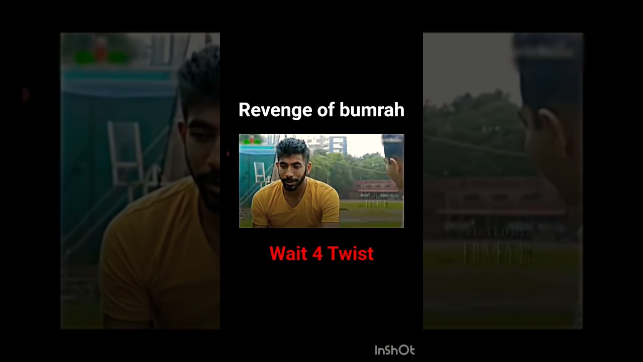 Revenge of bumrah. Angry Bumrah status.Dont judge Bumrah.