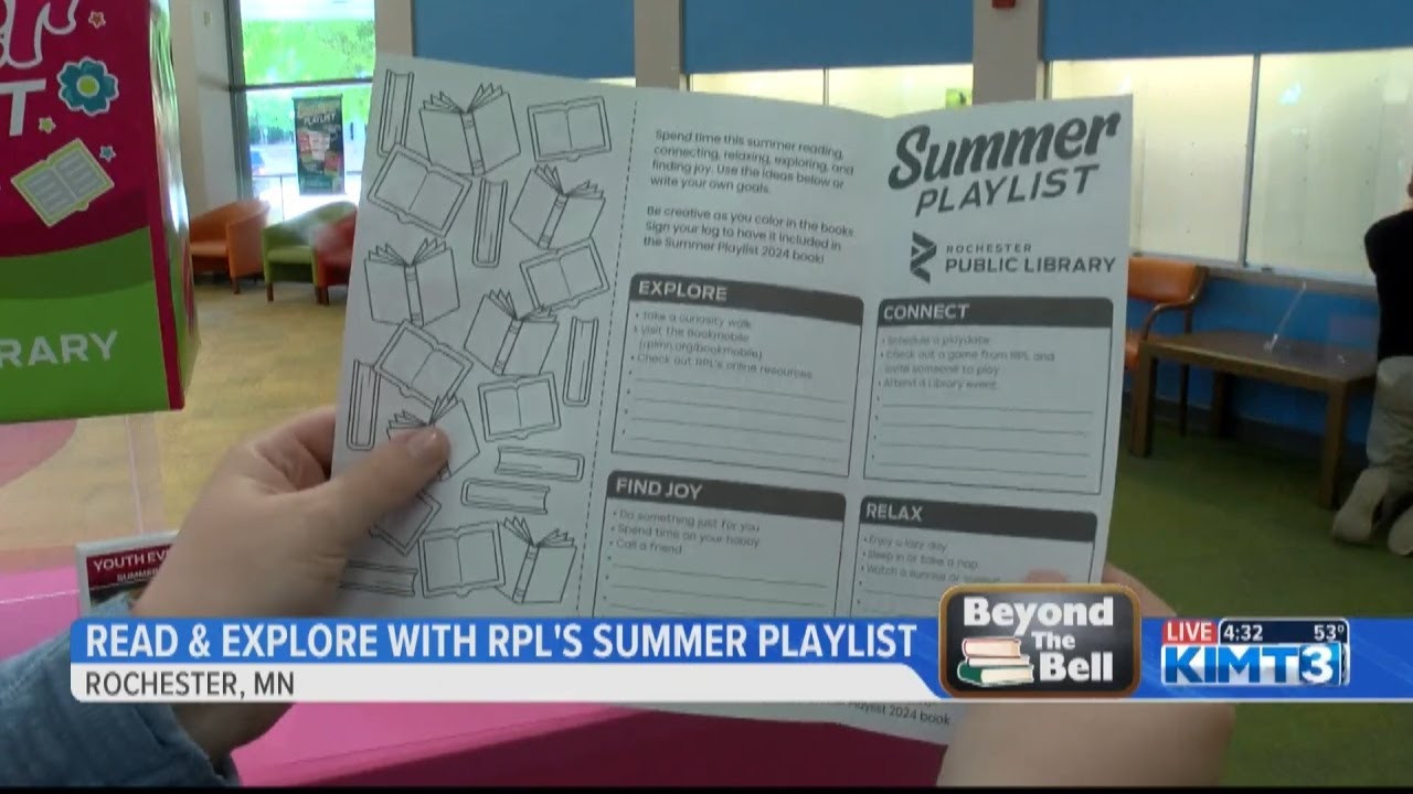 Read and Explore with Rochester Public Library's Summer Playlist