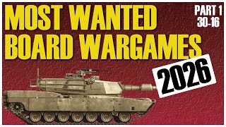 Most Wanted Board Wargames - 2026 | Part 1 | Historical Board Games | Upcoming Wargames |  #30-#16 screenshot 2