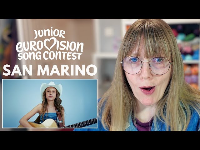 Nice Vibe! Martina CRV ‘Beyond the stars’ San Marino Junior Eurovision 2025 Reaction