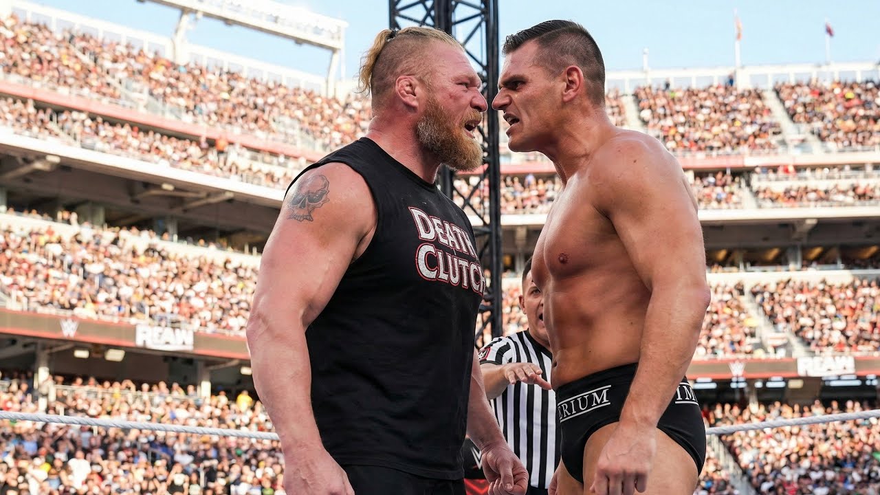 Brock Lesnar vs Gunther – The Beast Crashes The Ring General | War of Pure Brutality