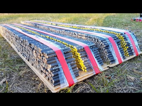 Explosive test with 10 000 firecrackers youtube 000
