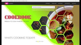 COOKBOOK - Designed in Adobe XD screenshot 5
