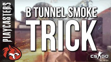 CS:GO Tip Series - de_dust2 - B Tunnel Smoke Trick