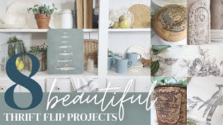 how to DIY home decor • thrift flips • new IOD 2023 release