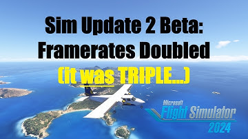 VR testing in SU2 Beta (1.4.10): Frame Rates (nearly) Double | MSFS 2024