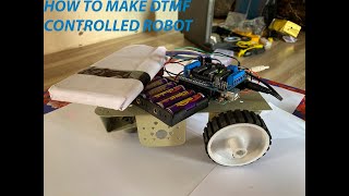 DTMF CONTROLLED ROBOT