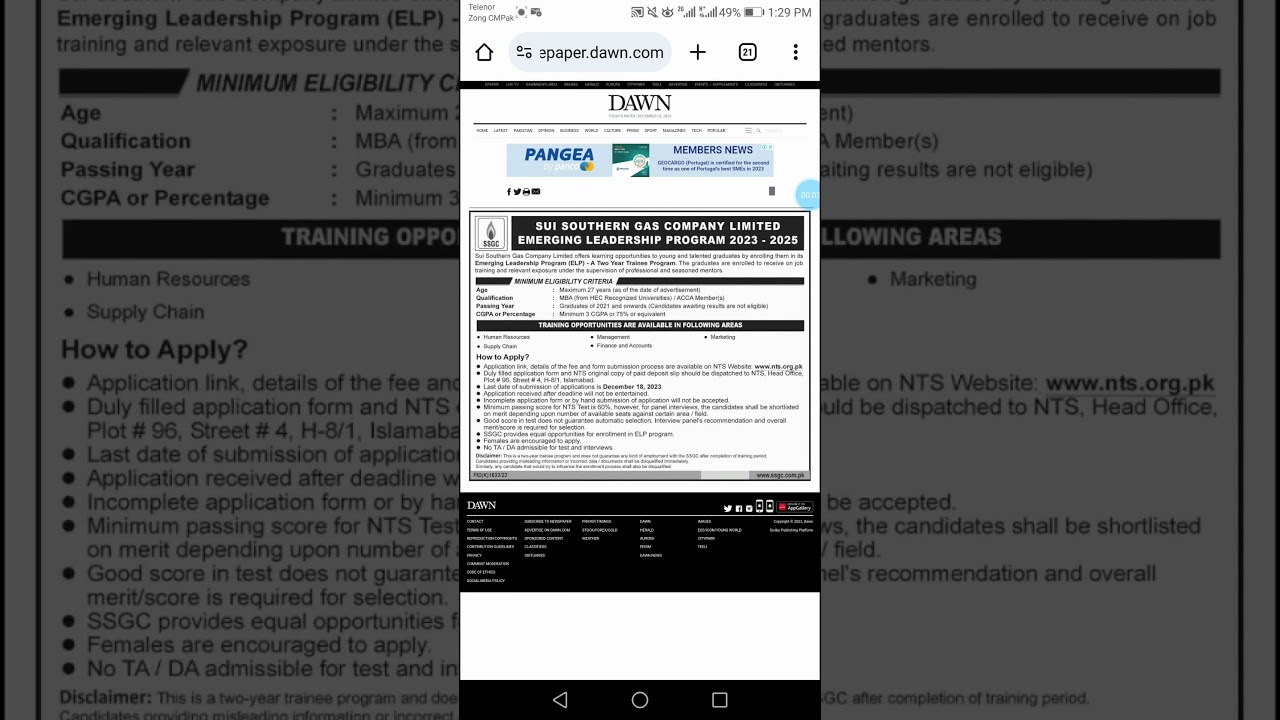 trainee positions in sui southern gas limited, please subscribe to the channel for Job updates