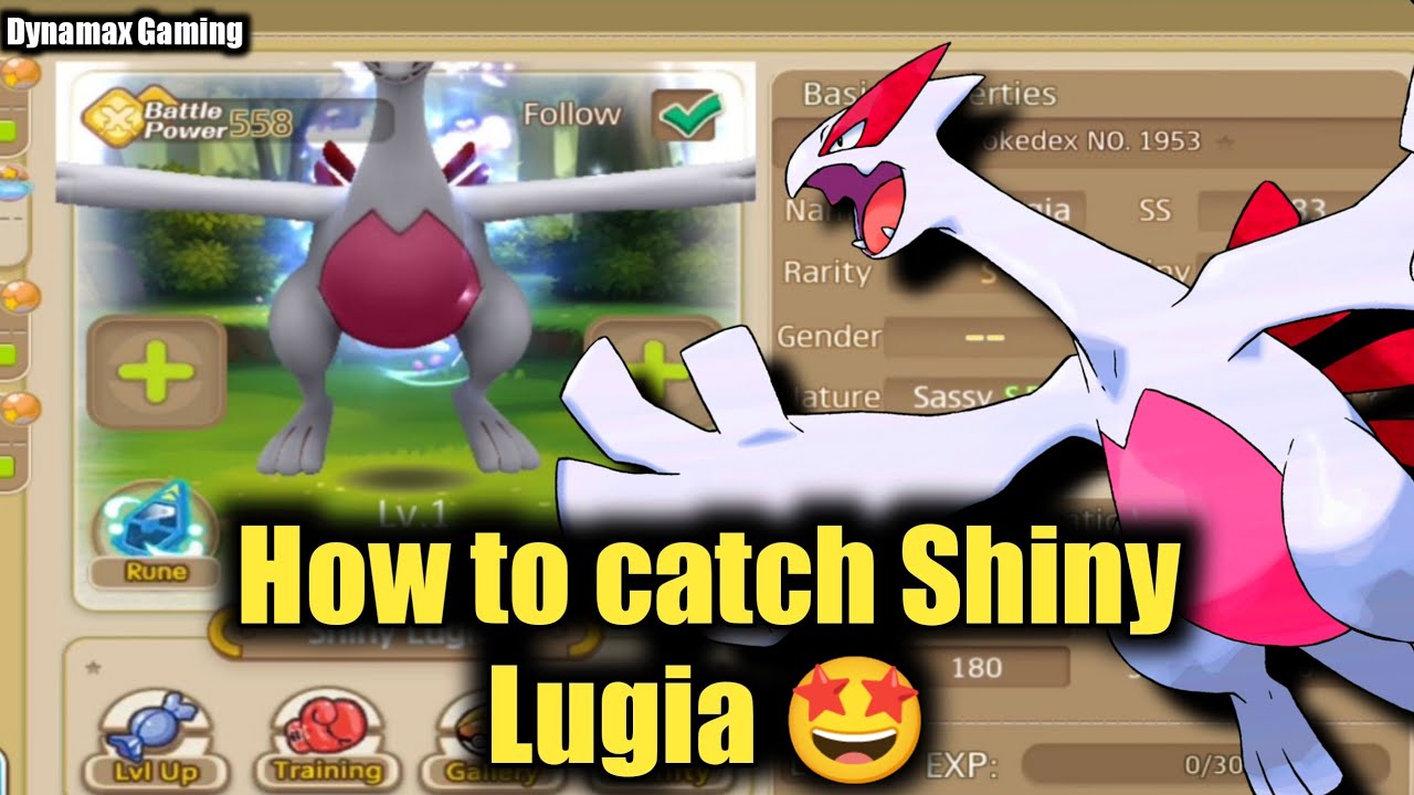 How to Catch🔥Shiny Lugia ❤️in Pokemon Trainer Canyon 