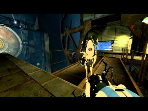 Portal 2: Co-op Pt28 Approaching the vault doors