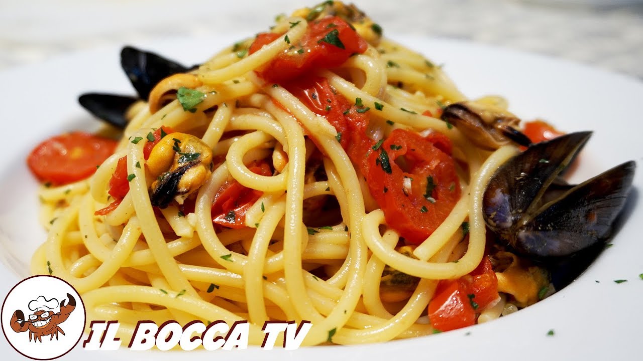 510 - Spaghetti alla tarantina...dalla sera alla mattina! (pasta cozze e pomodoro facile e veloce)