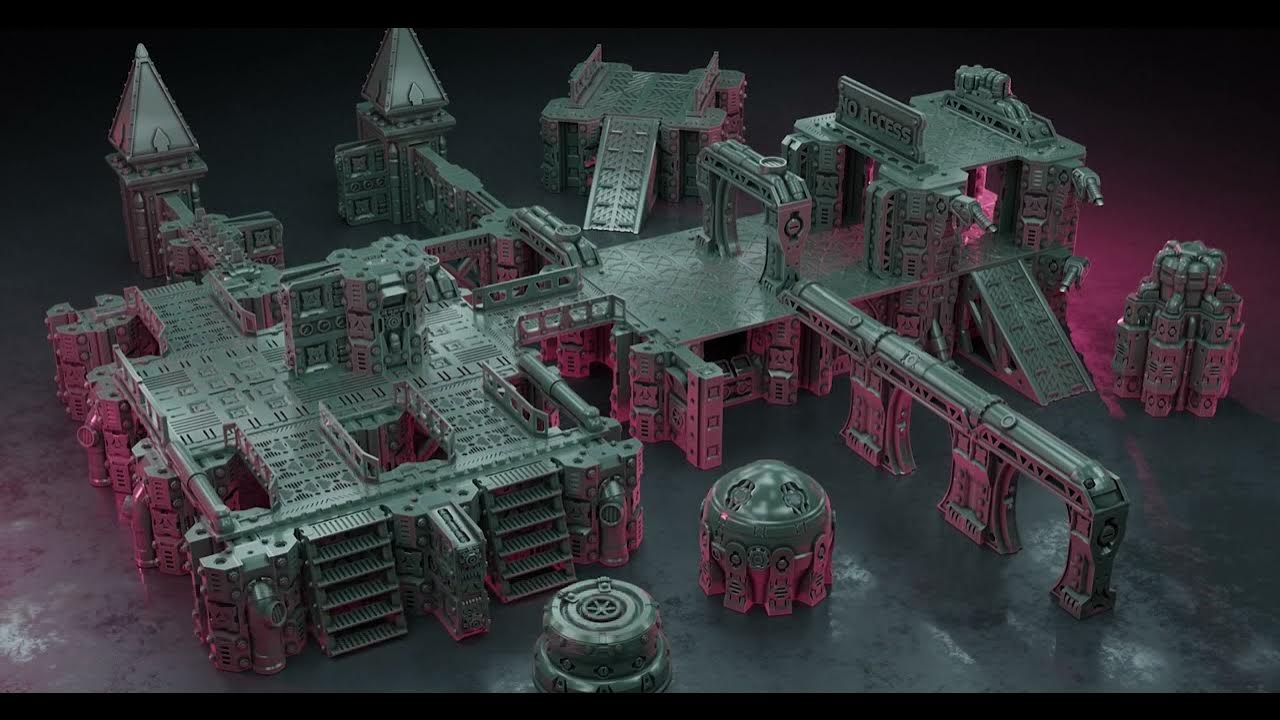 Warhammer 40k Terrain Ideas - Saucermen Studios