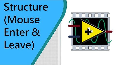 LabVIEW in English_Event structure(Mouse Enter & Mouse leave)