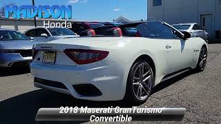 Used 2018 Maserati GranTurismo Convertible MC, Madison, NJ 85740A