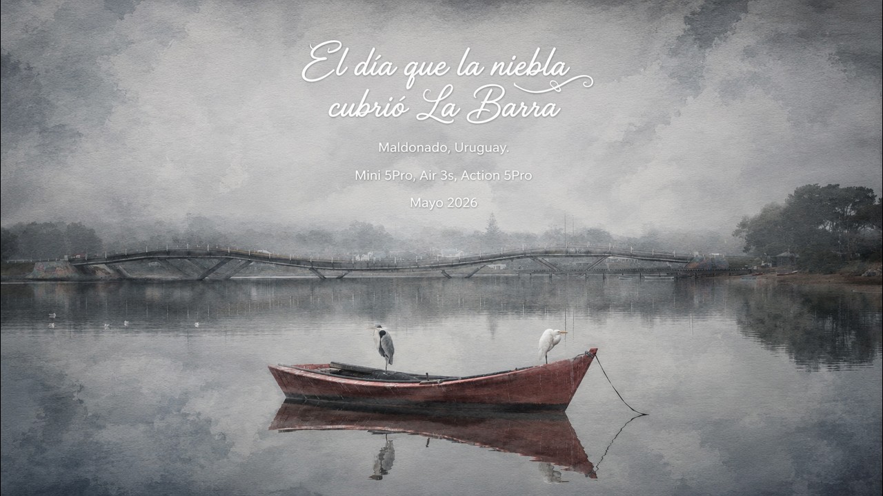 Maldonado, Uruguay, "El día que la niebla cubrió La Barra", Mayo 2026
