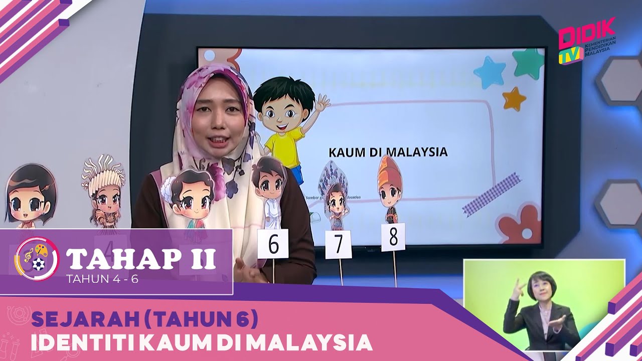 Tahap II (2022) - Klip | Sejarah (Tahun 6): Identiti Kaum di Malaysia