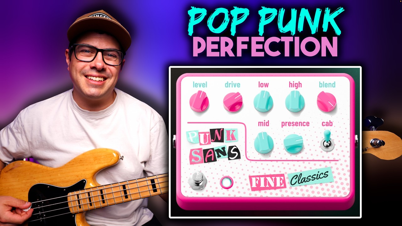 Never Get A Bad Bass Tone Again - Fine Classics Punk Sans