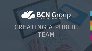 Microsoft Teams hints and tips: creating a public team