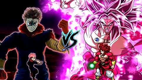 Yuji Itadori Final Arc V4 (New) VS Limit Break Broly SSJ4 V2 in Jump Force Mugen