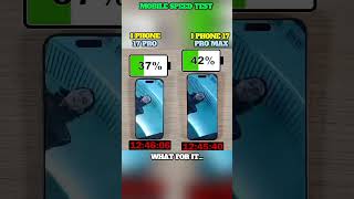 😱 🔋iPhone 17 Pro vs iPhone 17 Pro Max Real Battery Test |