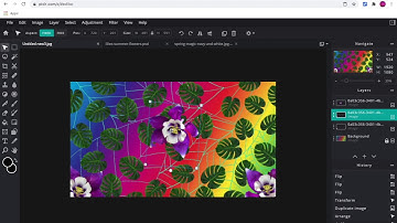 *HOW I CREATE PICTURE USING PIXLR E ONLINE ADVANCED PHOTO EDITOR?*