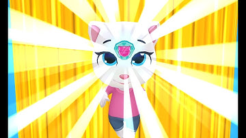 Talking Tom Hero Dash Walkthrough Gameplay Part 3 - Talking Angela - iOS, Android FHD